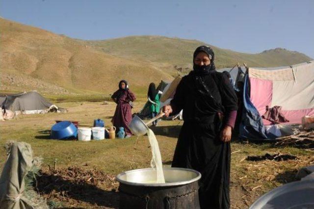 Üniversiteliler Berçelen Yaylası'ndaki Kış Hazırlığına Yardım Etti