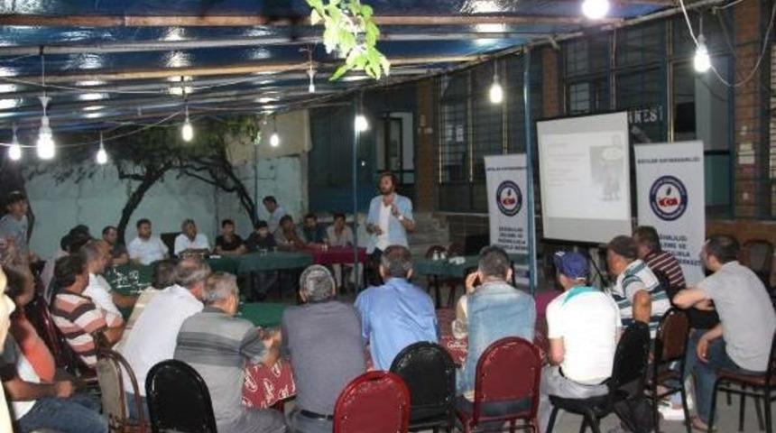 Cami Ve Cemevinden Sonra Kahvede Bağımlı Eğitimi