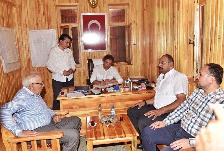 Başkan Demircan, Başbağlar Şehitliğini Ziyaret Etti G3