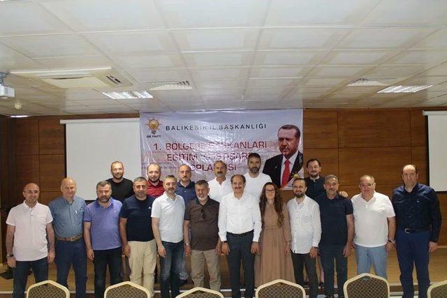 Ak Parti 1. Bölge İl Başkanları Eğitim Ve İstişare Toplantısı Ayvalık’ta Gerçekleştirildi