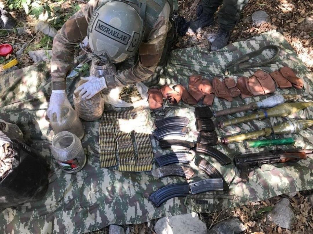 Bing&ouml;l&rsquo;de 16 Sığınak Ve &Ccedil;ok Sayıda M&uuml;himmat Ele Ge&ccedil;irildi