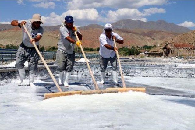 450 Yıllık Tuz Ocağı Havadan Görüntülendi