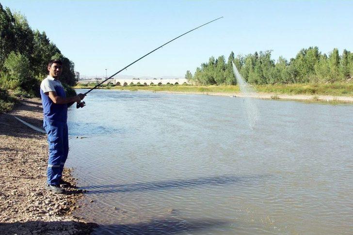 Amatör Balıkçıların Kızılırmak’ta Tehlikeli Balık Avı G3
