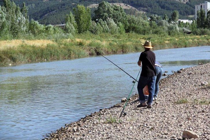Amatör Balıkçıların Kızılırmak’ta Tehlikeli Balık Avı G4