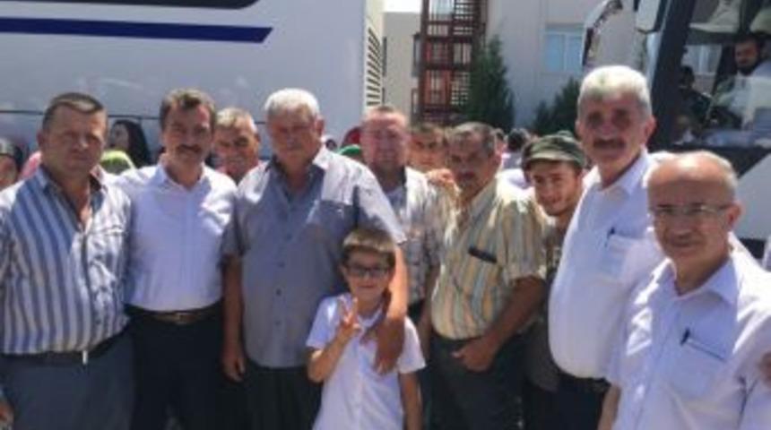 Bursalı Hacılar Dualarla Uğurlandı