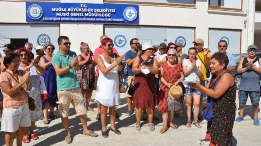 Dat&ccedil;a'da Su Kesintisi Tepkisi