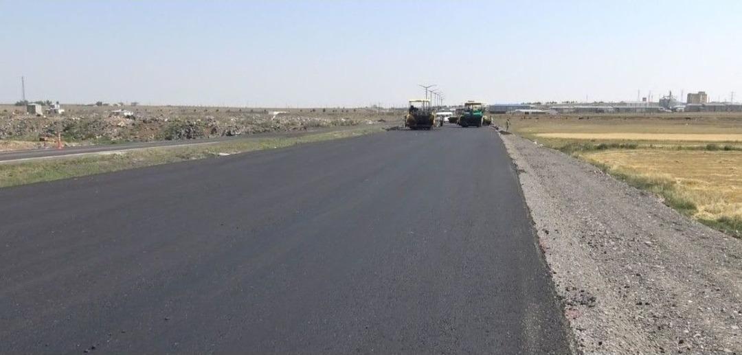 Karayolları &Ccedil;evre Yolunu Sıcak Asfalt Yaptı