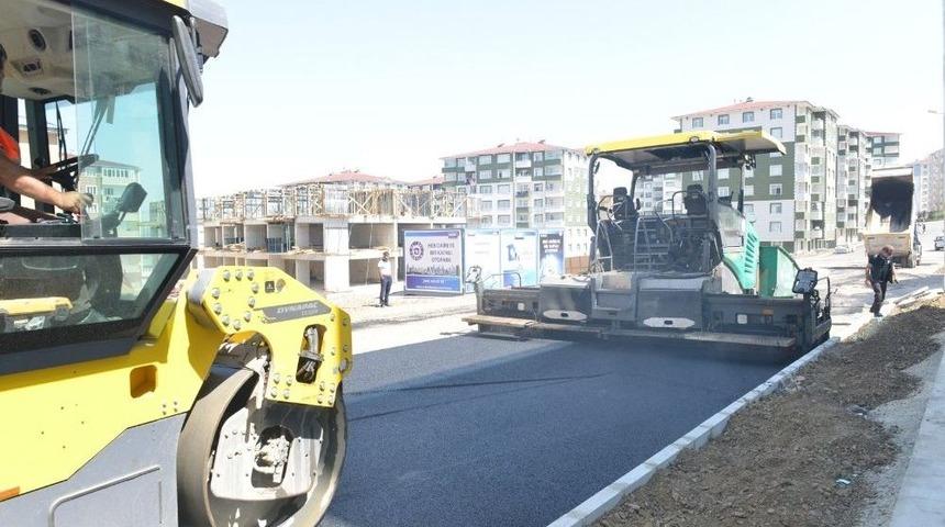 Yakutiye, A&ccedil;tığı Yeni Yolları Asfaltladı