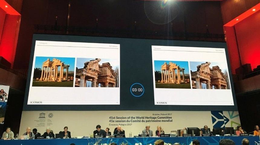 Aphrodisias Antik Kenti, D&uuml;nya Mirası Listesi&rsquo;nde