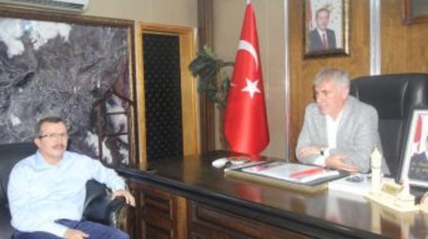 Aydemir&rsquo;den Başkan Memiş&rsquo;e Ziyaret