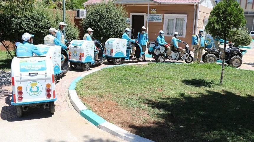 Şanlıurfa’da Motosikletli İlaçlama Timi Kuruldu