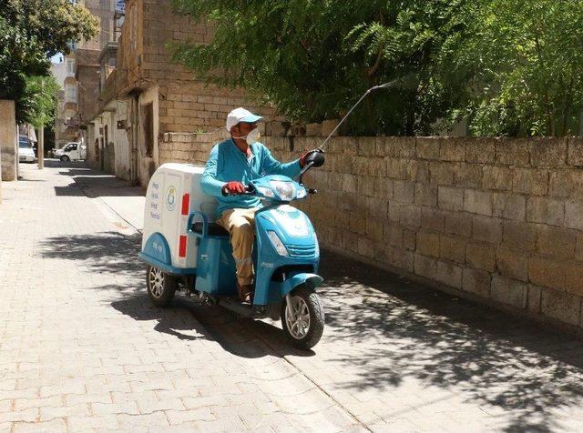 Şanlıurfa’da Motosikletli İlaçlama Timi Kuruldu