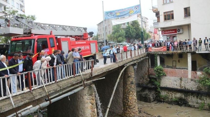 Otomobil K&ouml;pr&uuml;den U&ccedil;tu: 2 Yaralı