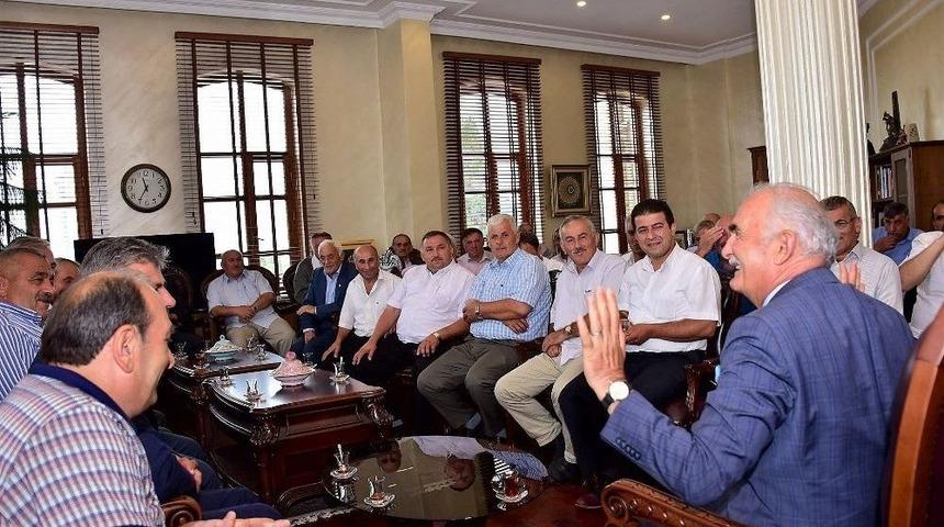 Başkan Yılmaz: &ldquo;cumhurbaşkanımız Beton Yol &Ccedil;alışmalarını Yakından Takip Ediyor&rdquo;