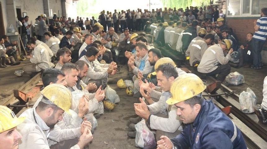 &Ouml;len Madenci İ&ccedil;in Kur-an Merasimi D&uuml;zenlendi