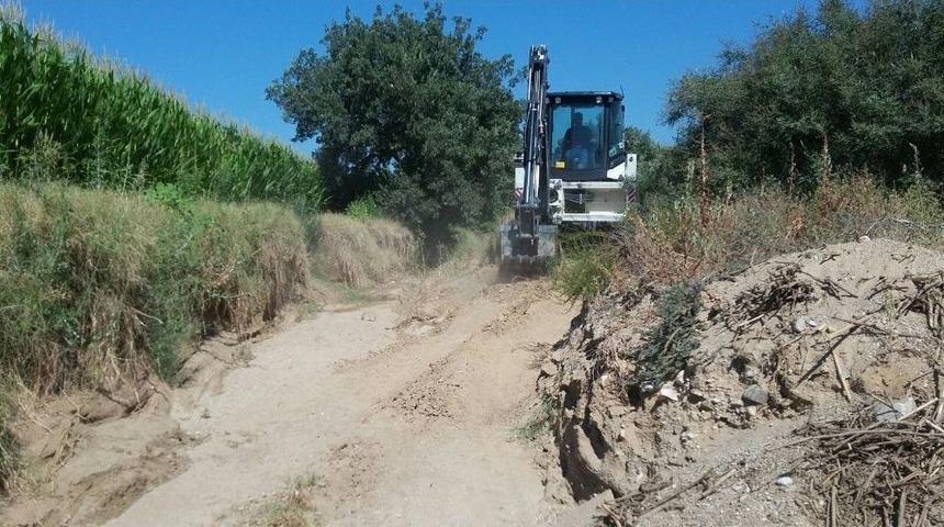 Tarım Arazileri Su Taşkınlarından Korunuyor