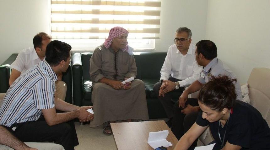 Khb Genel Sekreteri &Ouml;z, Sahra Hastanesini Ziyaret Etti