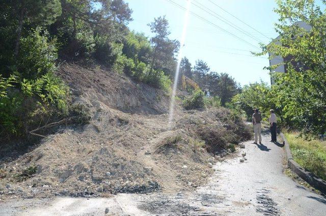 Başkan Tekin, Yol Bakım Ve Onarım Çalışmalarını İnceledi