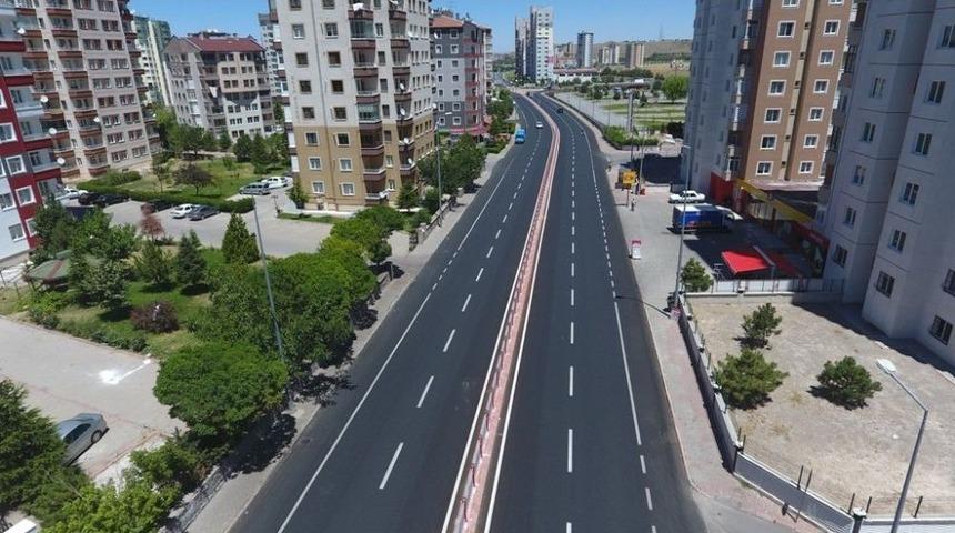 Melikgazi&rsquo;de Temmuz&rsquo;da 55 Bin Ton Asfalt