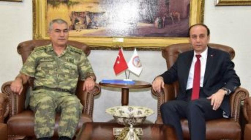 İl Jandarma Komutanından Vali Erin’e Ziyaret