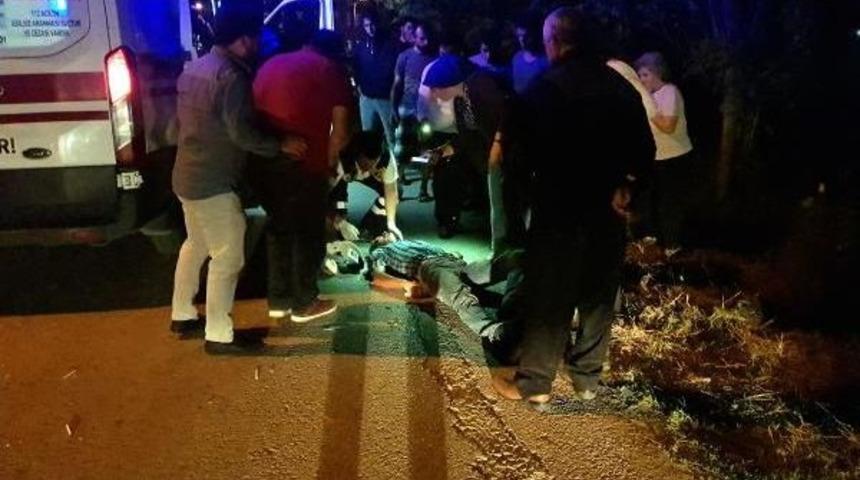 Otomobilin &Ccedil;arptığı Bisikletli Ağır Yaralandı