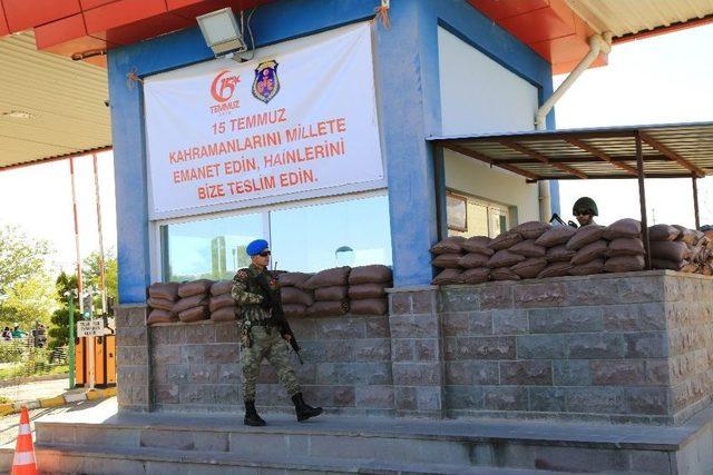 Darbenin Harekat Merkezi Akıncı Üssü Davasında Yoğun Güvenlik Önlemi