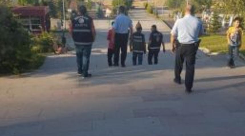 Pursaklar&rsquo;da Polis Ve Zabıtadan &ldquo;g&uuml;venli Park&rdquo; Projesi