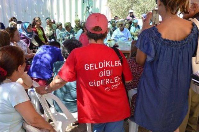 Gülpınar'daki Zeytin Nöbetine Destek Geldi