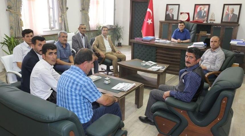 Kahraman&rsquo;dan Kaymakam Doğramacı&rsquo;ya Ziyaret