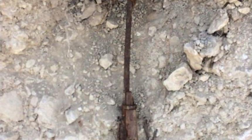 Yol &Ccedil;alışması Sırasında Tarihi T&uuml;fek Bulundu