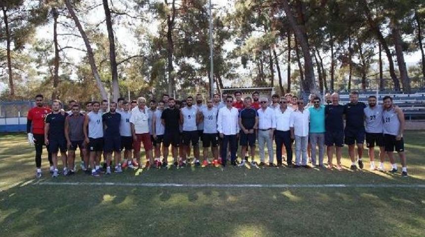 Bodrumspor'a&nbsp;Belediye Başkanı Mehmet Kocadon Morali