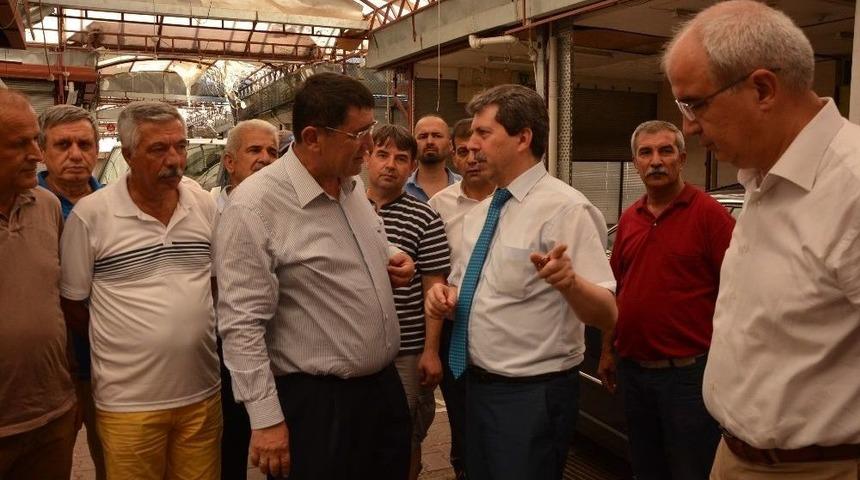 Aesob&rsquo;dan Festival &Ccedil;arşısına Ge&ccedil;miş Olsun Ziyareti