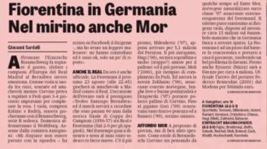 Fiorentina&rsquo;nın Hedefinde Emre Mor Var