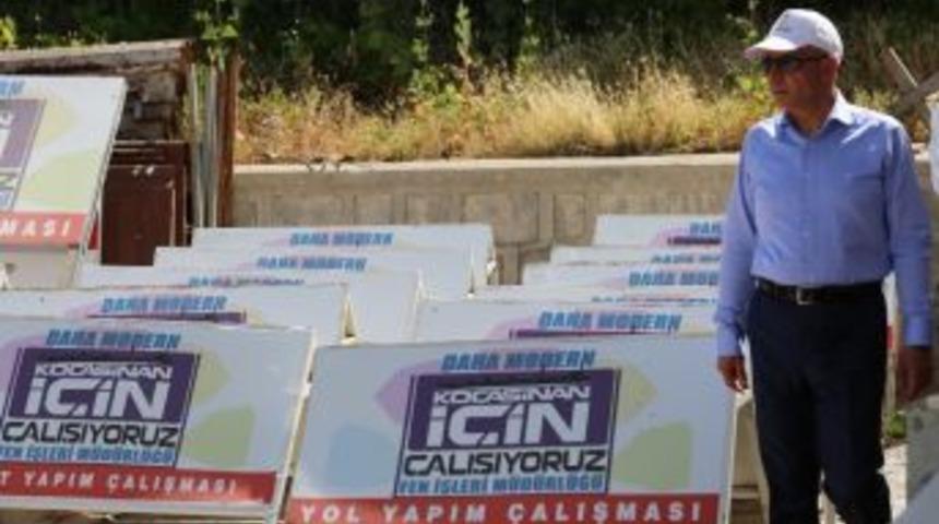 Kocasinan Belediyesi İş Makinelerinin Onarımını Kendisi Yapıyor