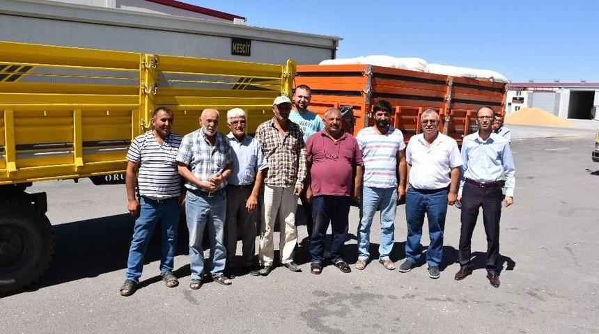 Aksaray&rsquo;da Ay&ccedil;i&ccedil;eğinin İlk Hasadı Borsaya Geldi