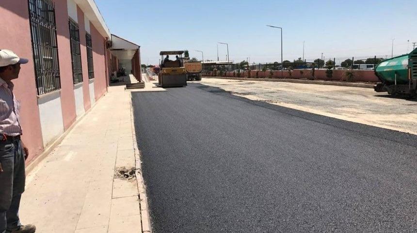 Hastane Otoparkı Asfaltlandı