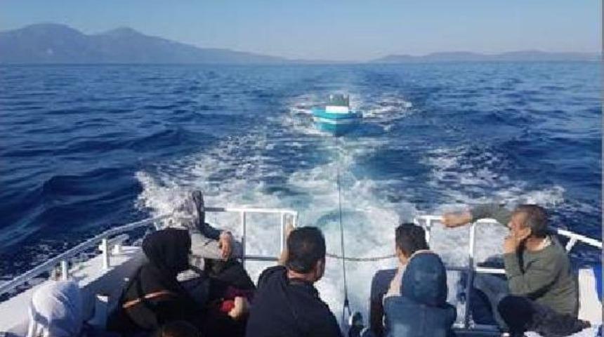 Kuşadası'nda 21 Ka&ccedil;ak G&ouml;&ccedil;men Yakalandı