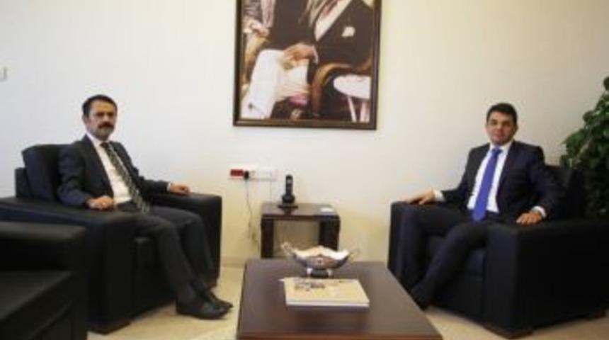 Vali Aktaş, Başsavcı Şahin&rsquo;i Ziyaret Etti