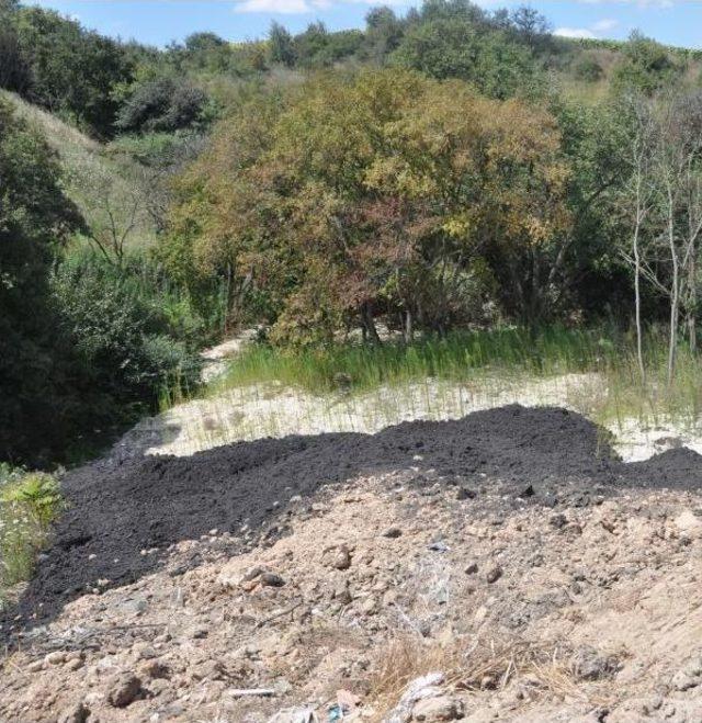 Çerkezköy'de Doğaya Kimyasal Atık Gömen 2 Kişi Yakalandı