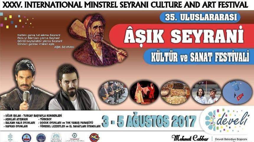 Uluslar-arası Aşık Seyrani Festivali Başlıyor