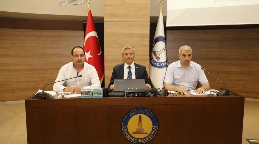 Şahinbey&rsquo;de Ağustos Ayı Belediye Meclisi Toplandı