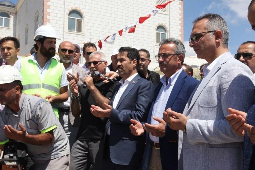 Barış Sosyal Tesisi&rsquo;nin Temeli Dualarla Atıldı