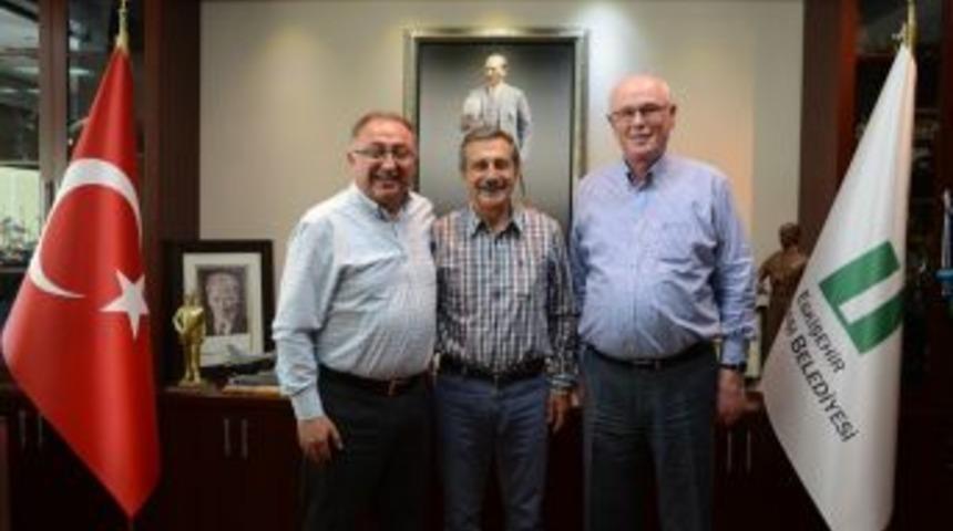 Vefa Salman&rsquo;dan Başkan Ata&ccedil;&rsquo;a Ziyaret