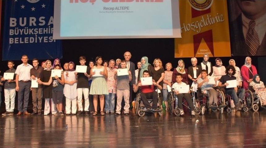 Engellilerin Sertifika Heyecanı