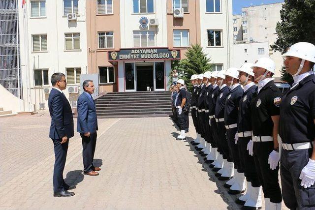 Vali Kalkancı’dan Emniyet Müdürlüğüne Ziyaret