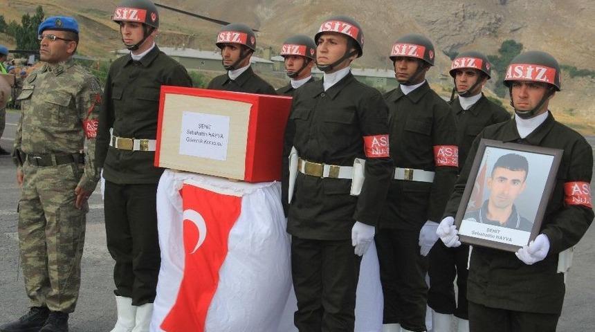 Şehit G&uuml;venlik Korucusu İ&ccedil;in T&ouml;ren D&uuml;zenlendi