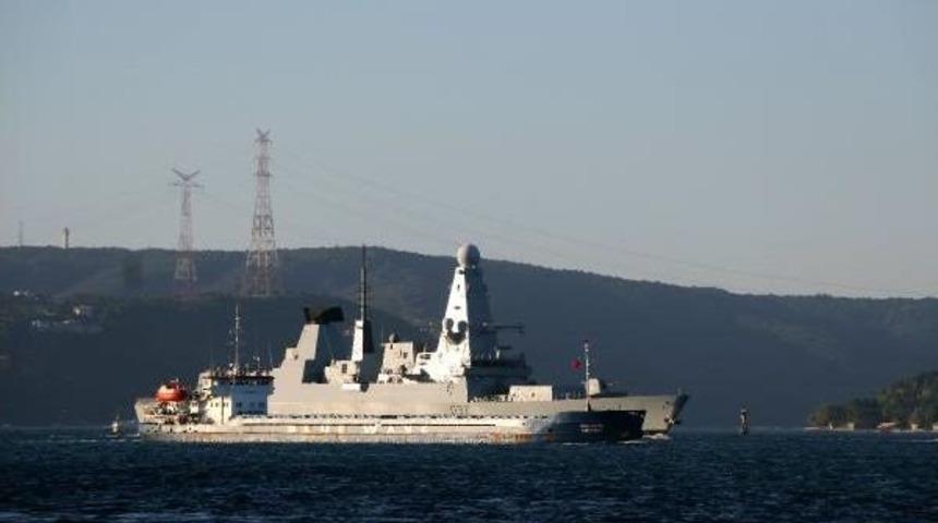 İngiliz Savaş Gemisi Boğazi&ccedil;i'ne Giriş Yaptı