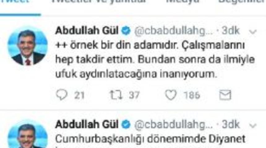 Abdullah G&uuml;l'den G&ouml;revden Ayrılan Mehmet G&ouml;rmez A&ccedil;ıklaması...