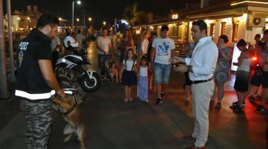 Marmaris Barlar Sokağı'nda Huzurlu Eğlence Denetimi