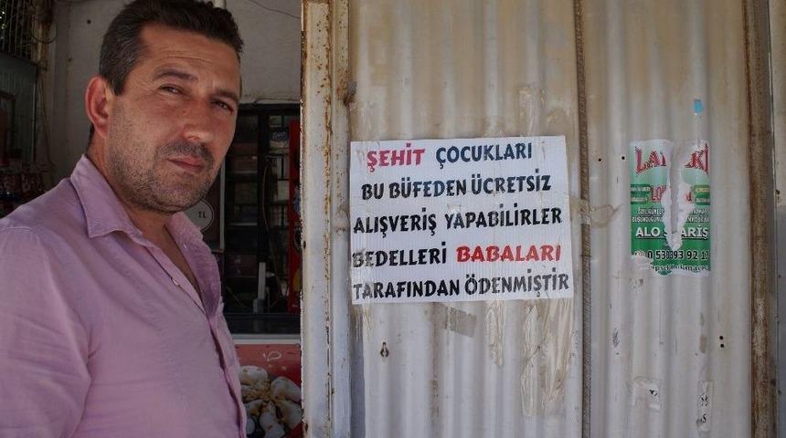Şehit &Ccedil;ocuklarına Bu Marketten Alışveriş Yapmak &Uuml;cretsiz